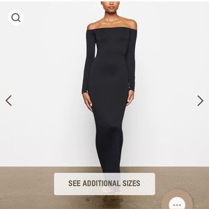 Skims Off the Shoulder Dress